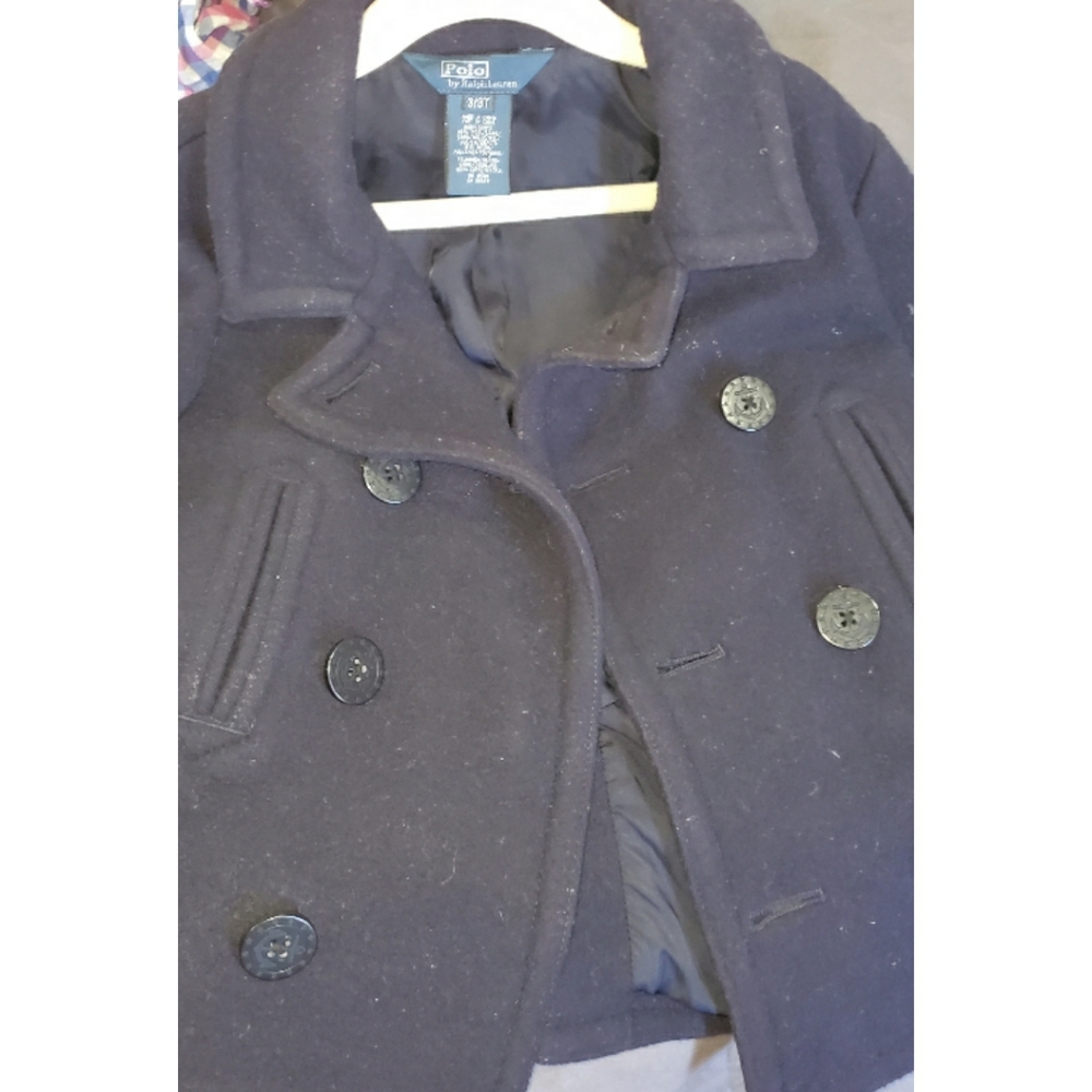 Polo peacoat